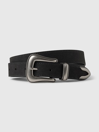 Vegan-Leather Western Belt | Gap Factory