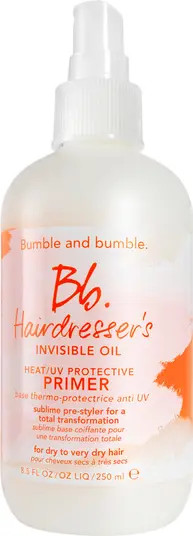 Hairdresser's Invisible Oil Heat/UV Protective Primer | Nordstrom