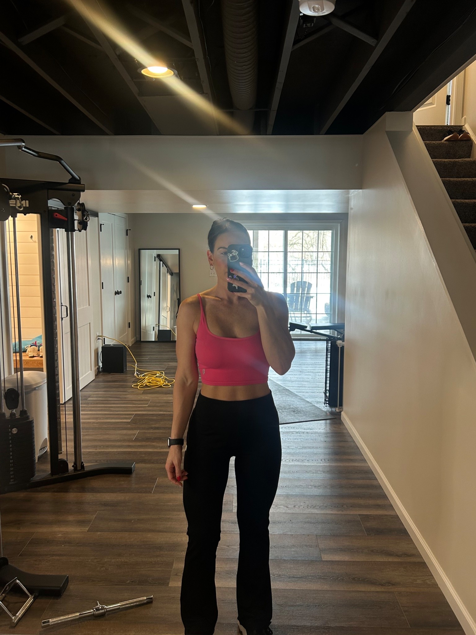 Yesterday’s Gym Fit. M/L tank and M flare pants

#LTKootd #LTKActive #LTKfitnessgoals