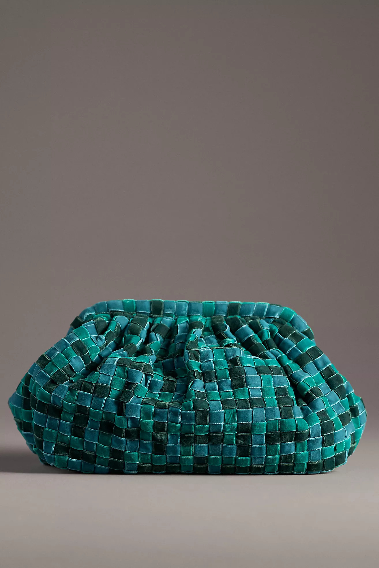 Velvet Woven Clutch | Anthropologie (US)