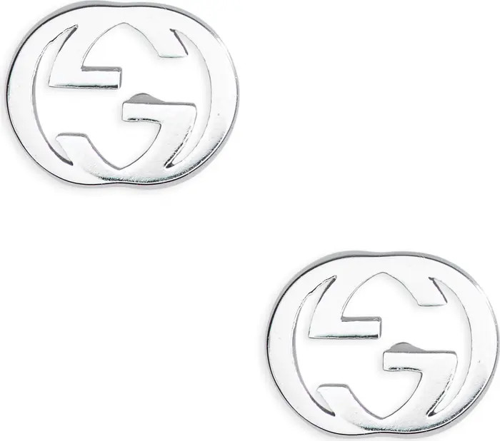 Interlocking-G Stud Earrings | Nordstrom