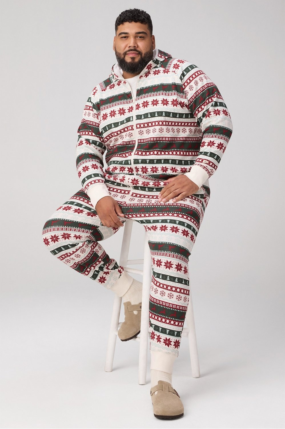 The Go-To Fleece Hooded Onesie | Fabletics