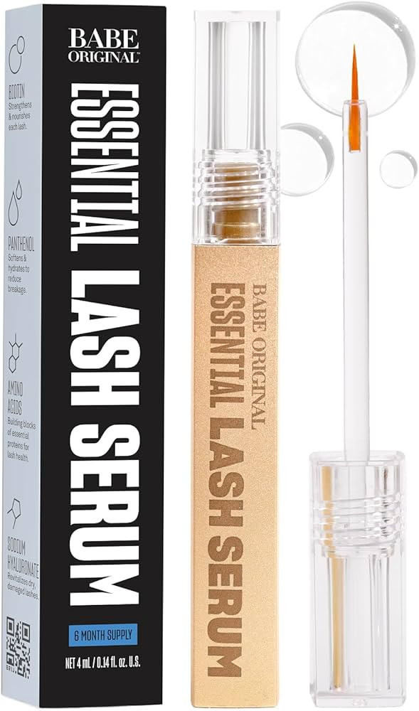 Babe Original Lash Serum - Fuller & Longer Looking Eyelashes, Advanced Lash Enhancing Treatment f... | Amazon (US)