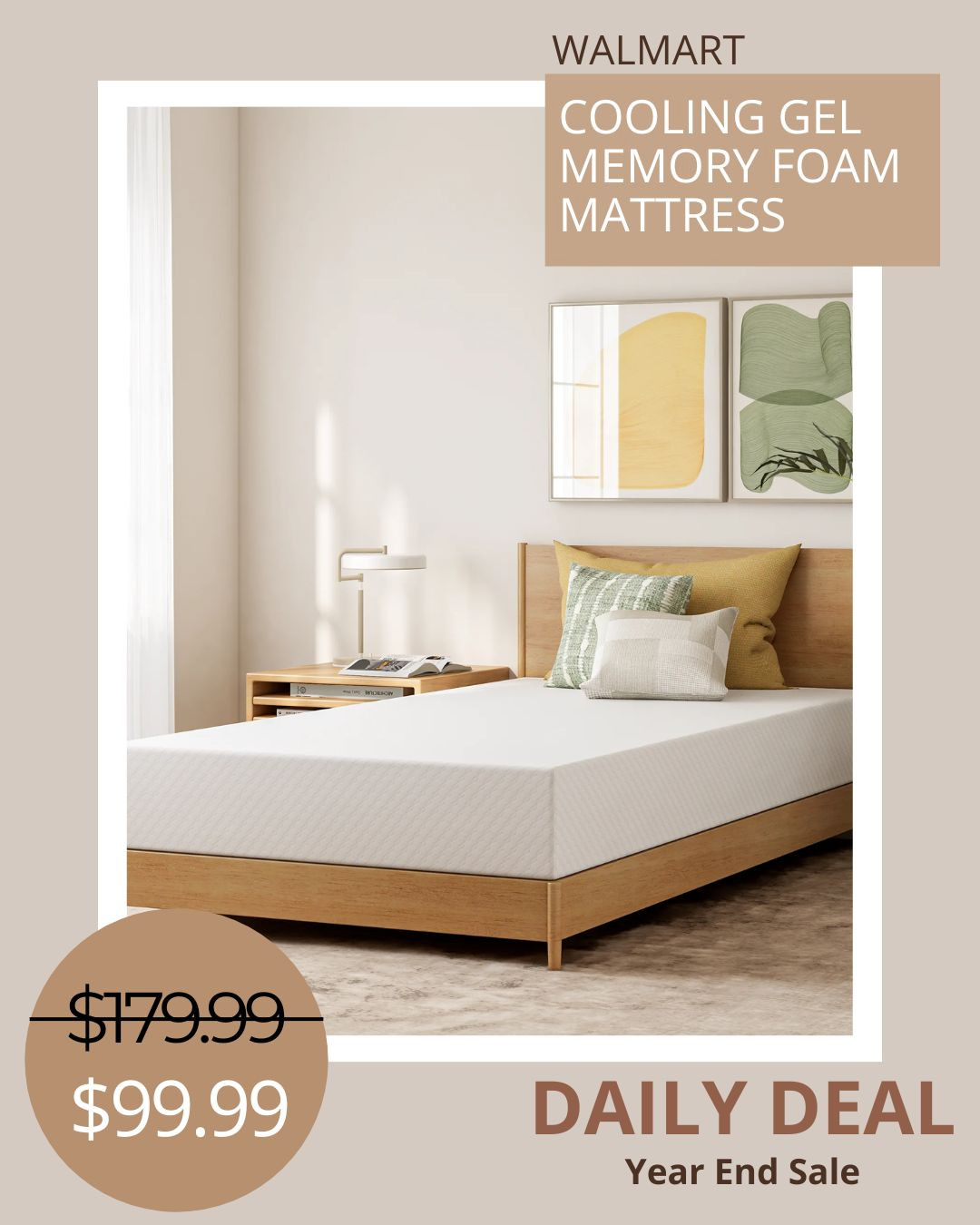 ✨Year-End Refresh!✨ Sleep like royalty without breaking the bank! 🛏️💤 This cooling gel memory foam mattress is the perfect way to start the new year feeling rested and rejuvenated. 💙 Say goodbye to tossing and turning and hello to cloud-like comfort. Don’t snooze on this year-end sale—your dream sleep is just a click away! 😍 #LTKhome #LTKsale #YearEndDeals 

 #LTKWatchNow #LTKHome #LTKSaleAlert