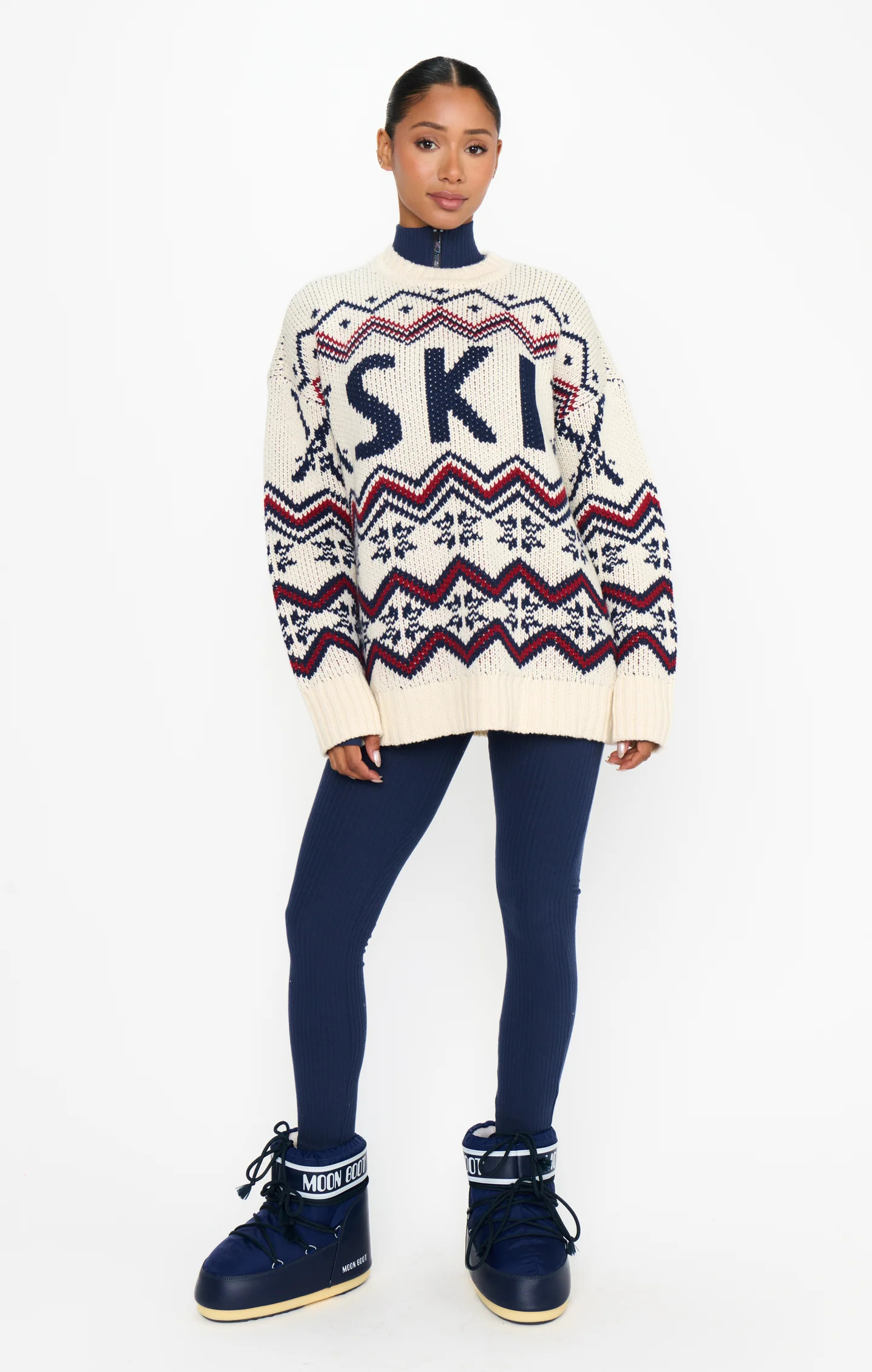 Ski in Sweater ~ Cream Ski Knit | Show Me Your Mumu
