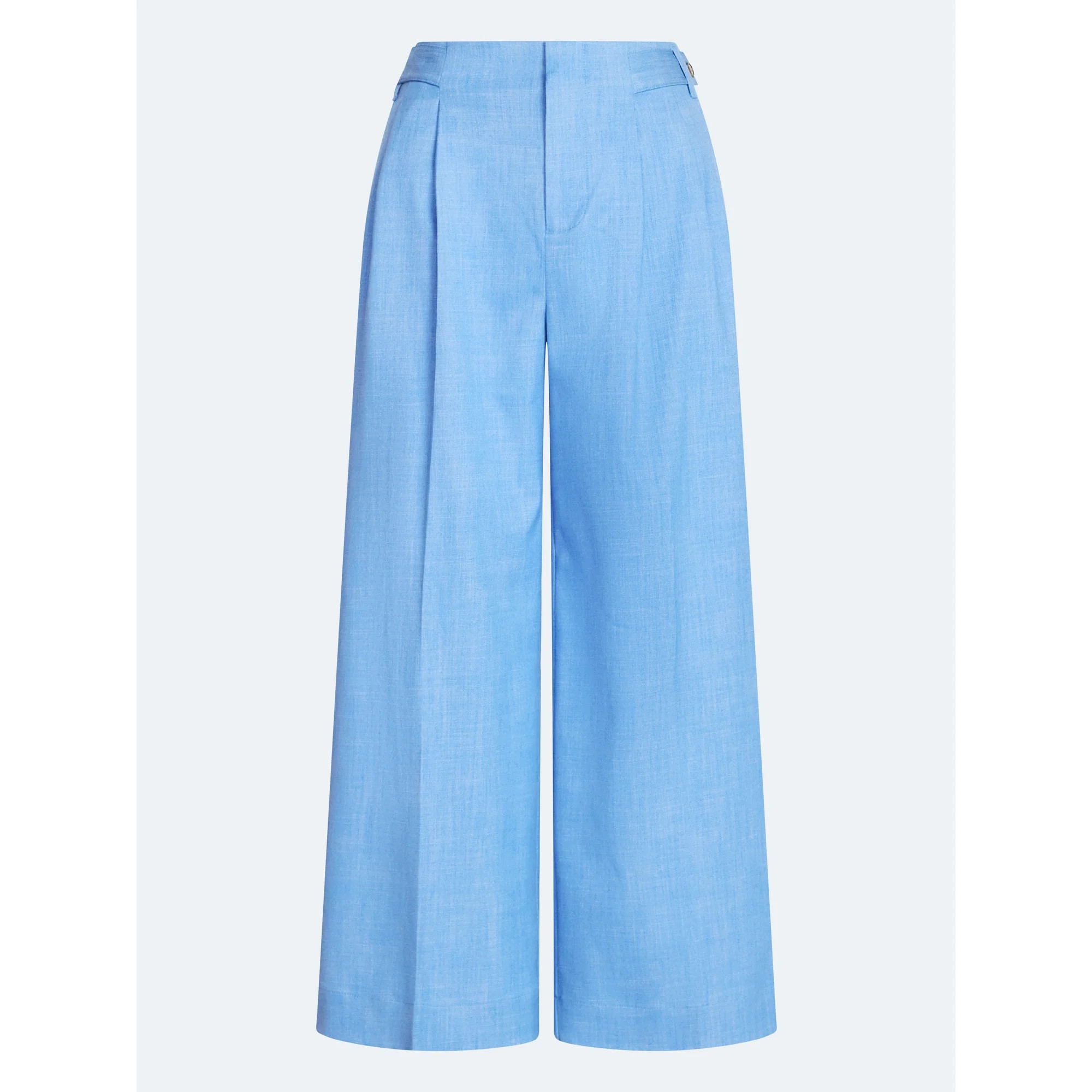 Free Assembly Women's and Women's Plus High Rise Wide Leg Cropped Pants, 27" Inseam, Sizes XS-4X | Walmart (US)