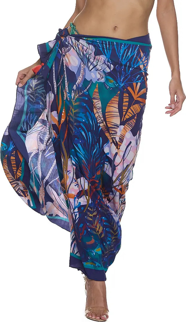 RANEES Pareo Convertible Midi Cover-Up Dress | Nordstromrack | Nordstrom Rack