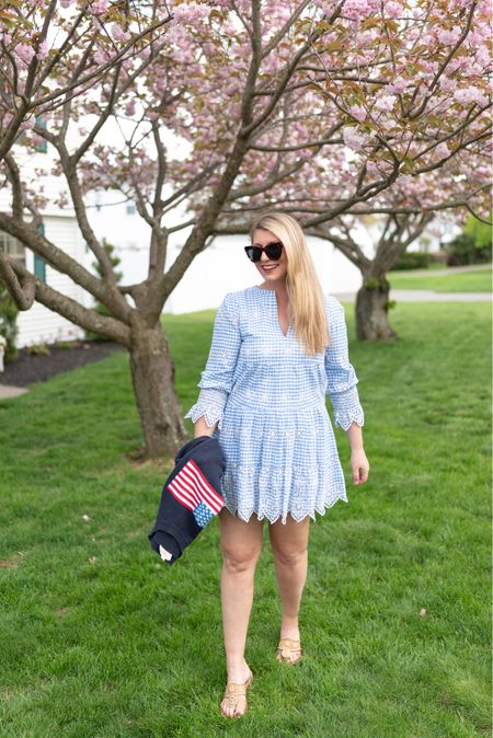 Blue gingham dress and a navy flag sweater to wear now and for Memorial Day. Linking all my favorites from Sail to Sable for you! Use code: KRISTY20 for 20% off at checkout! 

Sail to Sable, Style Charade, Jack Rogers, Tuckernuck, gingham mini dress, flag sweater

#LTKGiftGuide #LTKSeasonal #LTKFind
