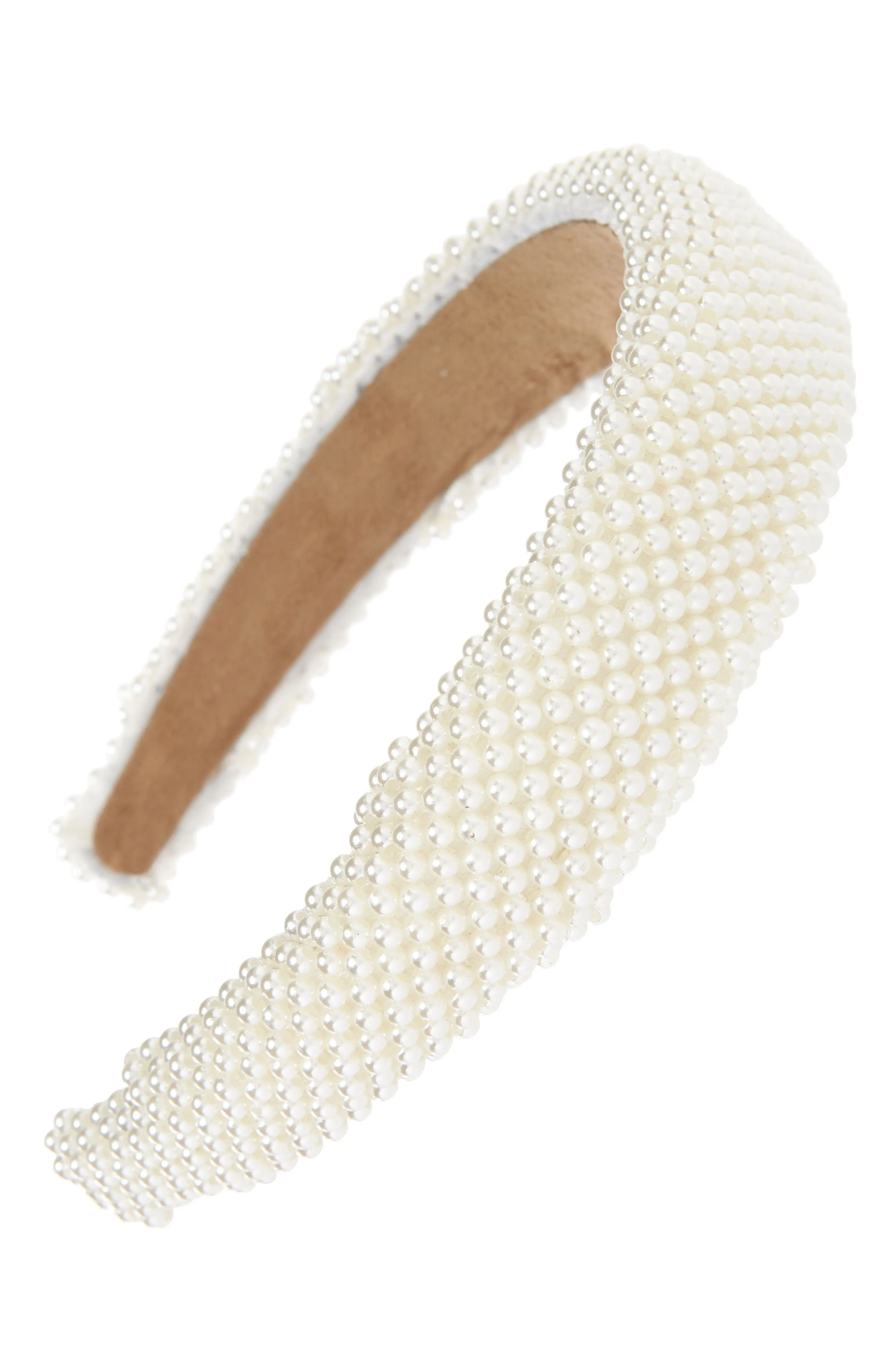Imitation Pearl Headband | Nordstrom