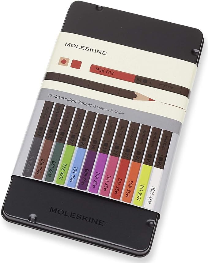 Moleskine Classic Colored Pencil Set, 12 Color Set | Amazon (US)