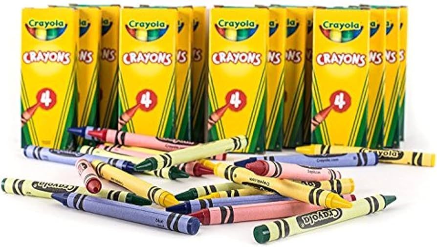 Crayola 4-ct. Crayon Party Favor Pack, 24 Boxes | Amazon (US)