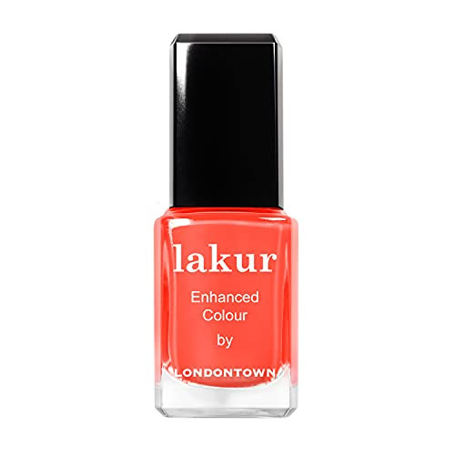 LONDONTOWN Lakur Nail Polish, Yellow & Orange Shades, Flashback | Amazon (US)