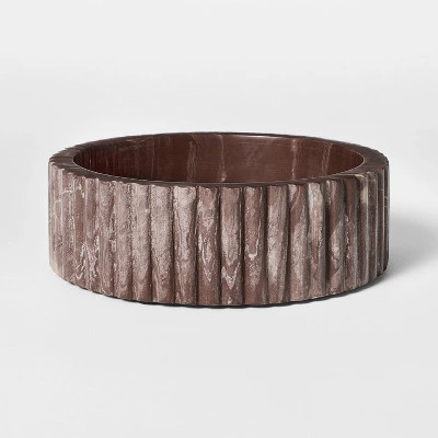 8" Marble Bowl Multicolor Naturals - Threshold™ designed with Studio McGee | Target