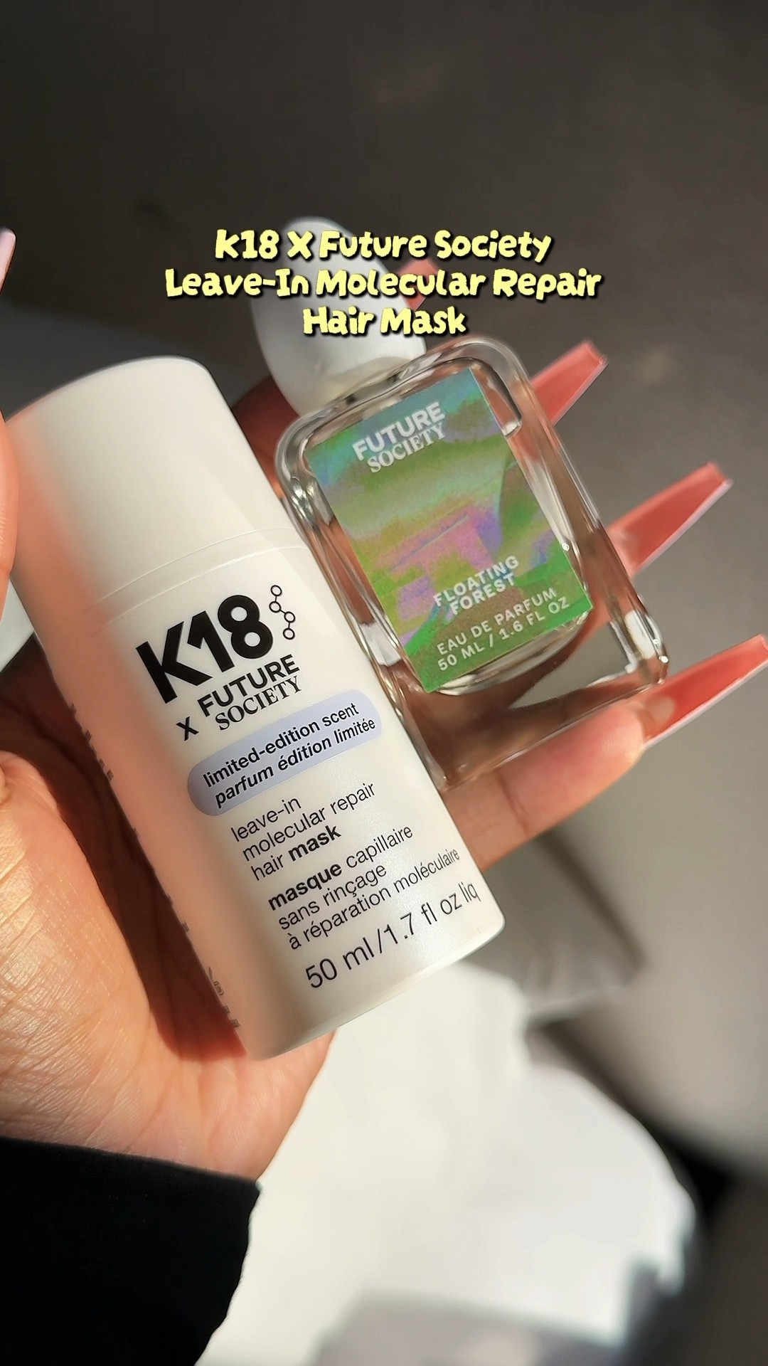 Gate keeping this would not be very girls girl of me 🤭⁣⁣
⁣⁣
The limited edition K18 x Future Society collab brings biotech repair in just 4 minutes 😍⁣⁣ Floating Forest is giving cool aquatic floral, soft + magnetic like morning fog. One step, and my hair feels healthy, strong, and ready for my next adventure!⁣⁣
⁣⁣
@k18hair @futuresociety @sephora⁣⁣
#K18partner #K18results #K18hair⁣⁣

#LTKStyleTip #LTKBeauty