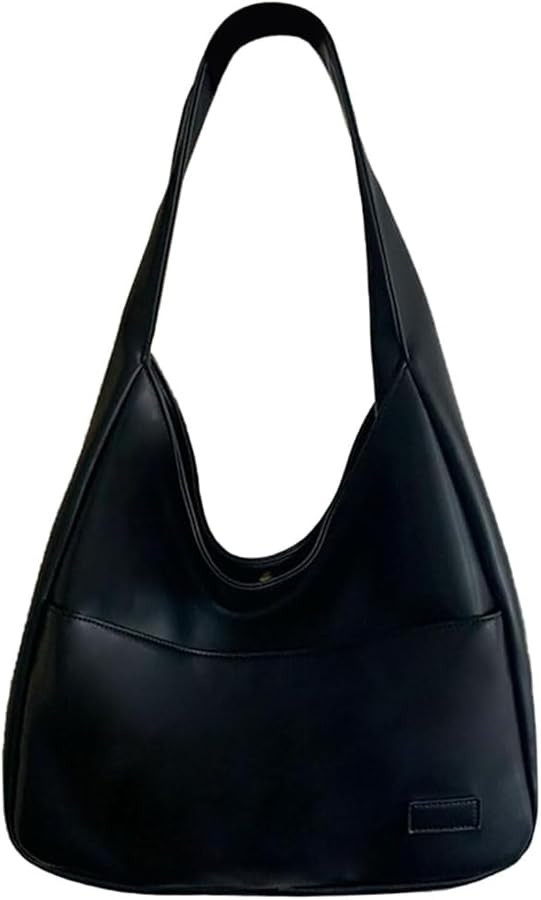 Women's Vegan Leather Tote Bag Hobo Shoulder Bag Retro Handbag Purses Work Travel Tote Bag Purse | Amazon (US)