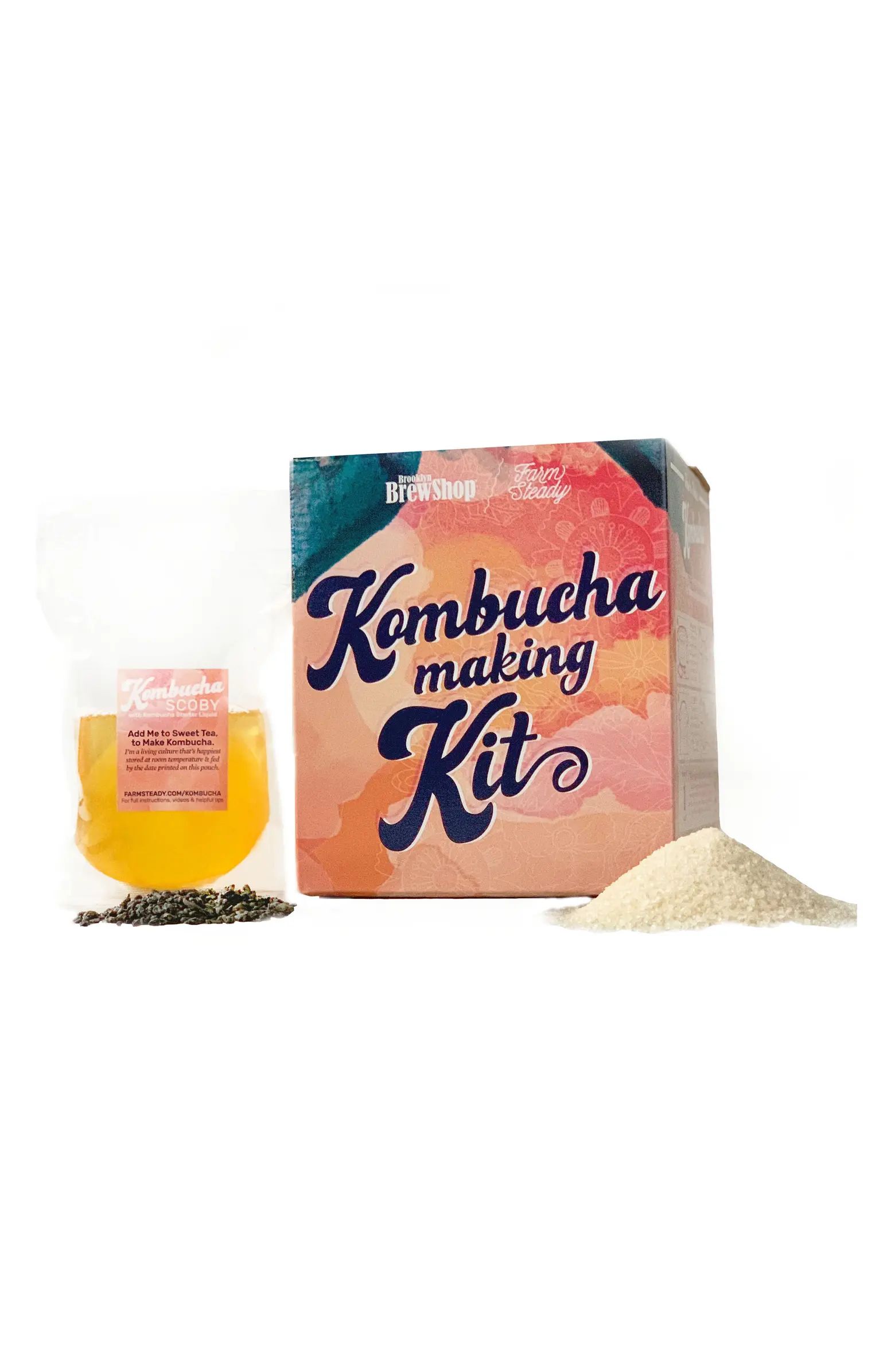 FarmSteady Brooklyn Brew Shop Green Tea Kombucha Making Kit | Nordstrom | Nordstrom