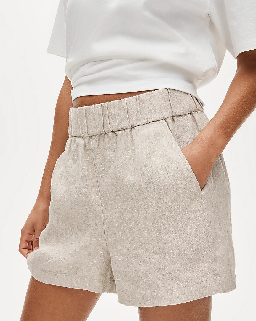 Tropez short in linen | J. Crew US