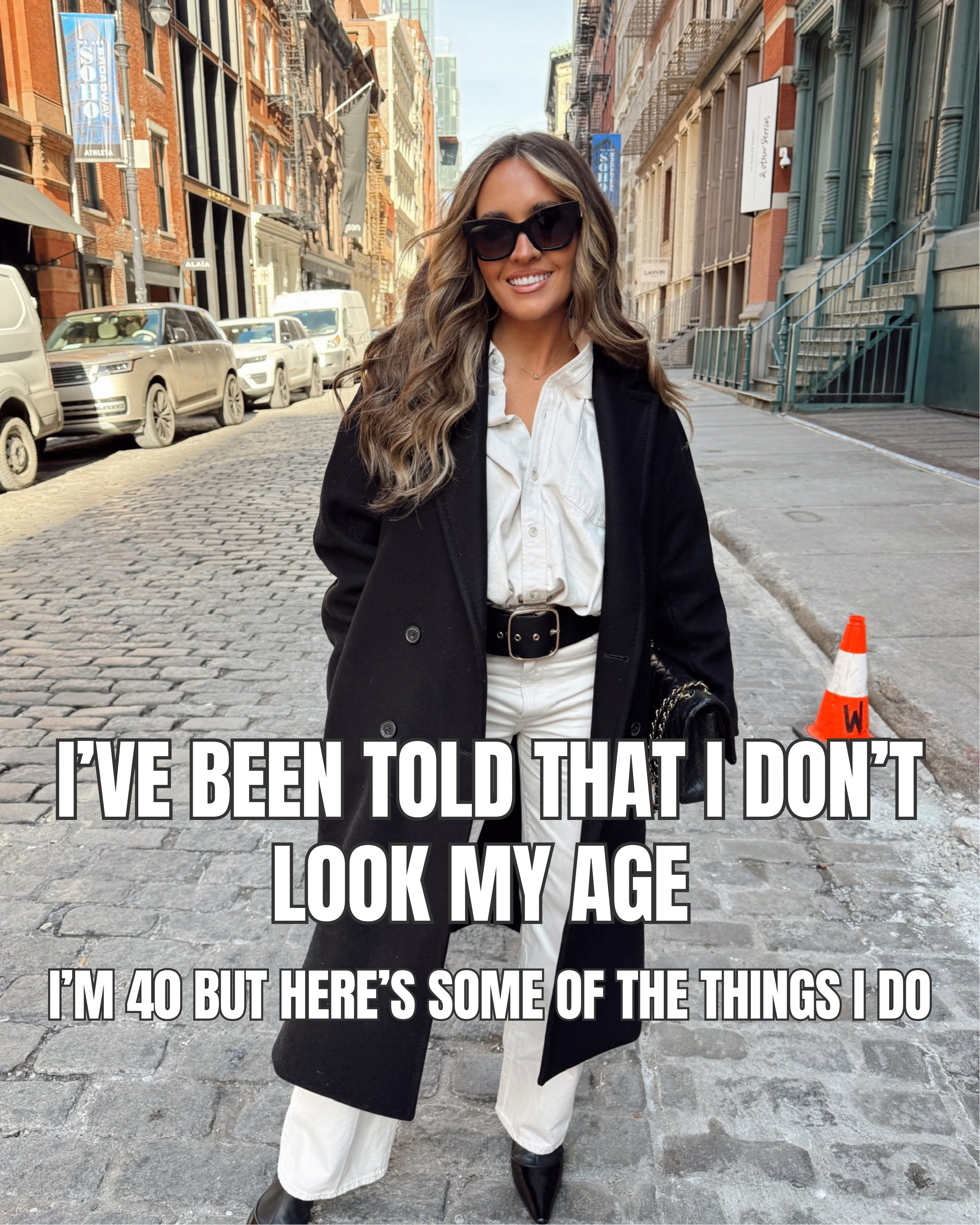 I’ve been told that I don’t look my age… I’m 40 but here’s some of the things I do! 