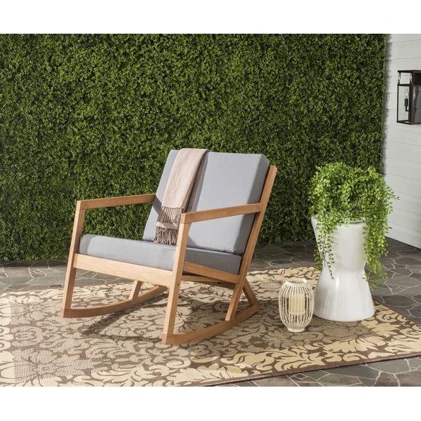 Camdenton Rocking Chair with Cushions | Wayfair North America