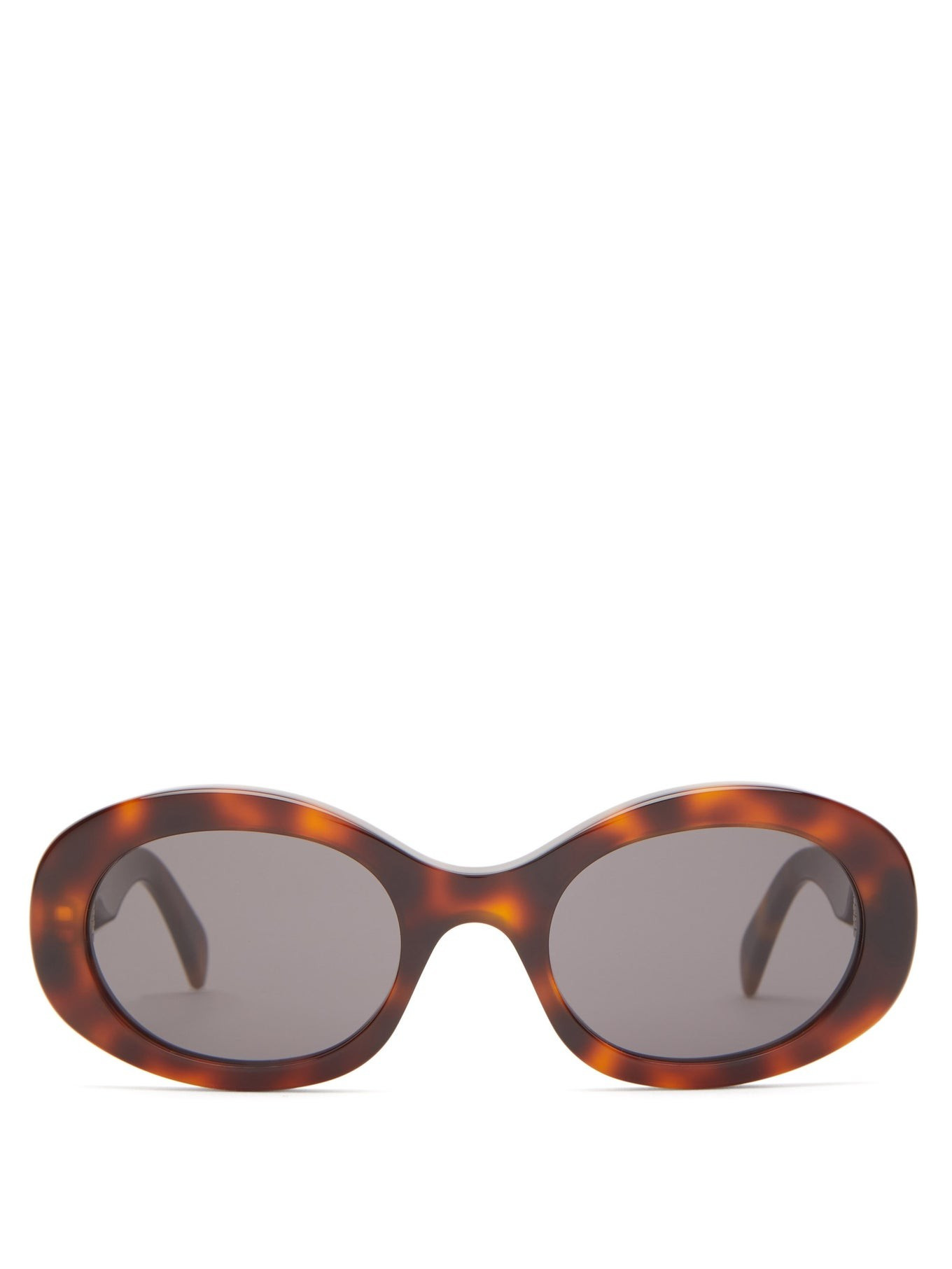 Triomphe oval acetate sunglasses | Celine Eyewear | Matches (UK)