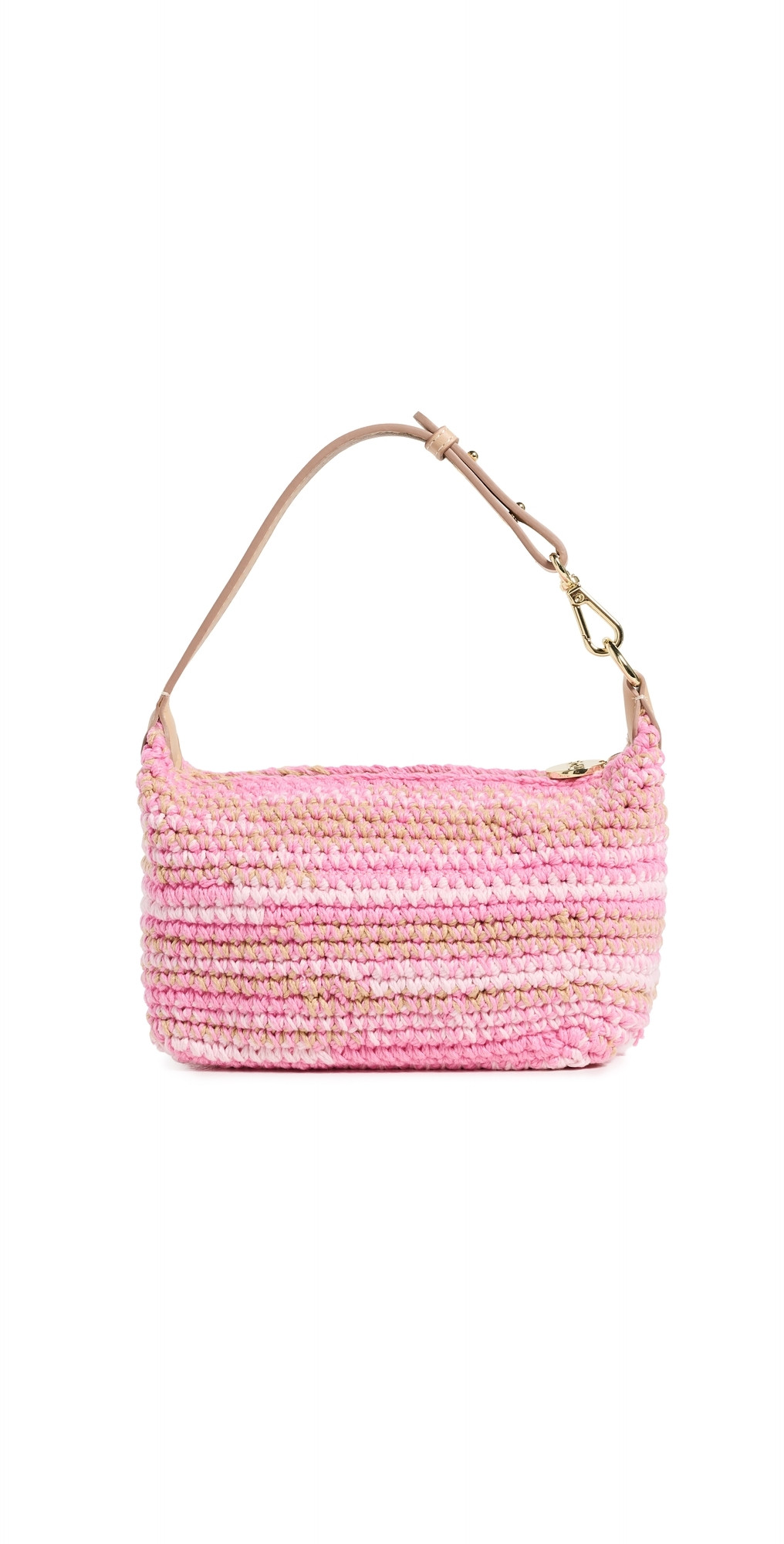 Stoney Clover Lane Mini Shoulder Bag Beige/Pink One Size | Shopbop