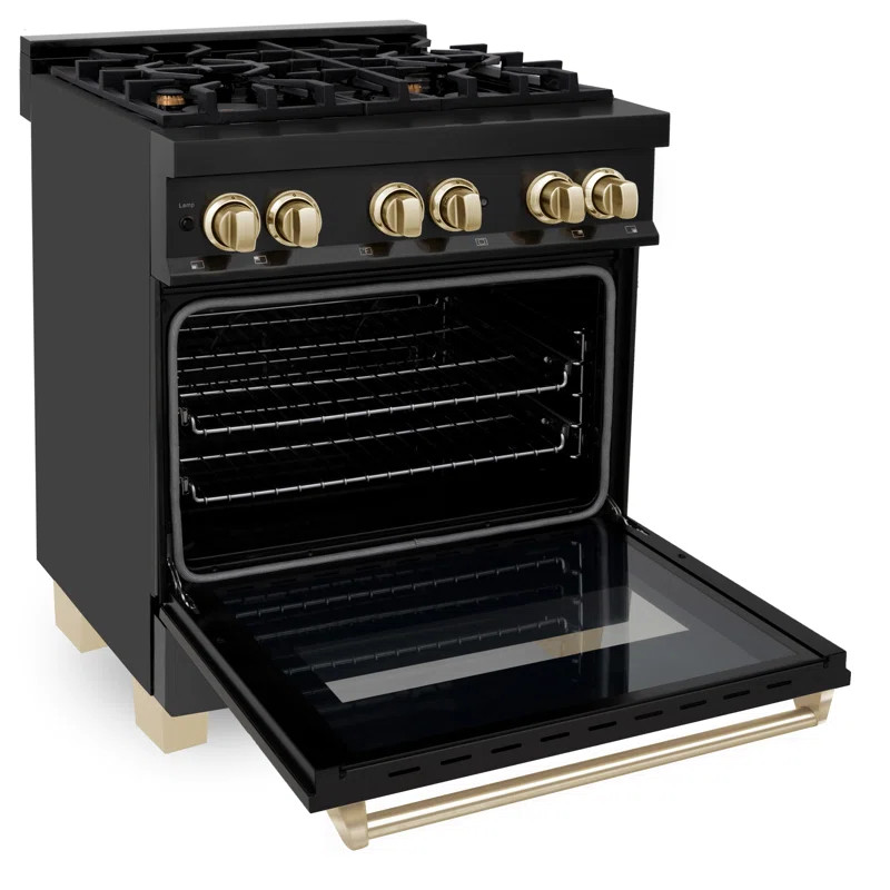 ZLINE 30" 4 Cubic Feet Dual Fuel Freestanding Range | Wayfair North America