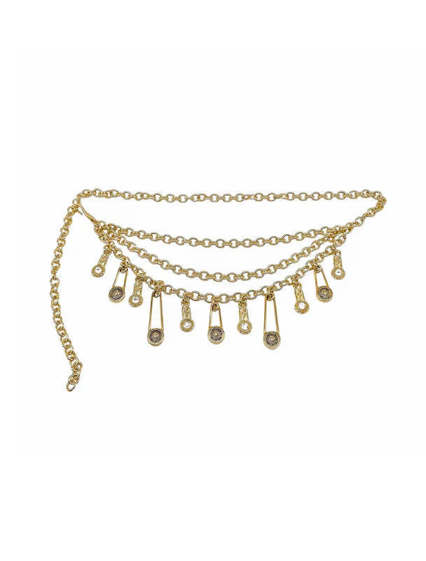 Safety Pin Chain Belt | Care Tucker