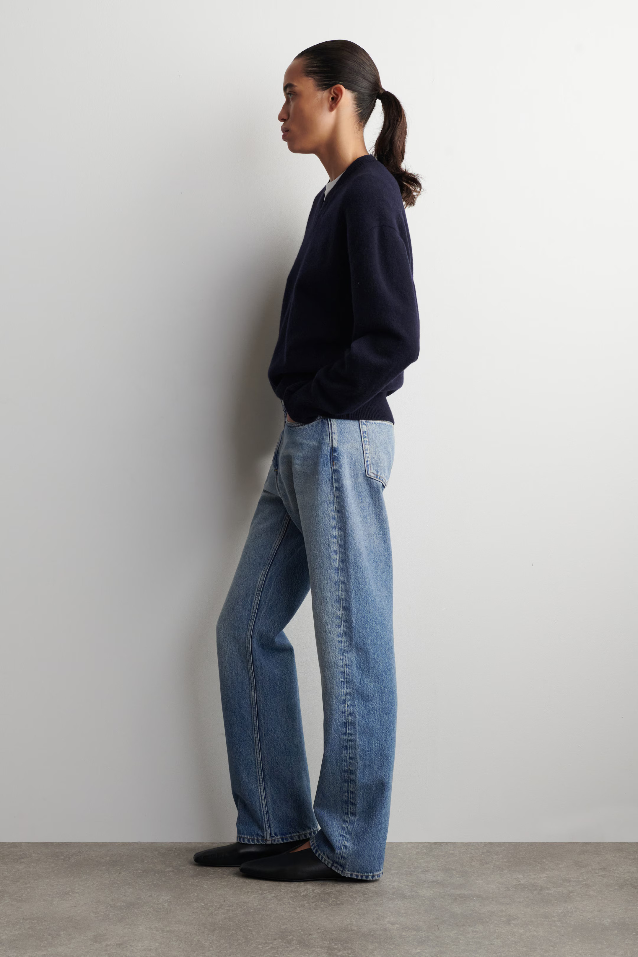 REPRISE STRAIGHT-LEG JEANS - FADED BLUE | COS US | COS (US)