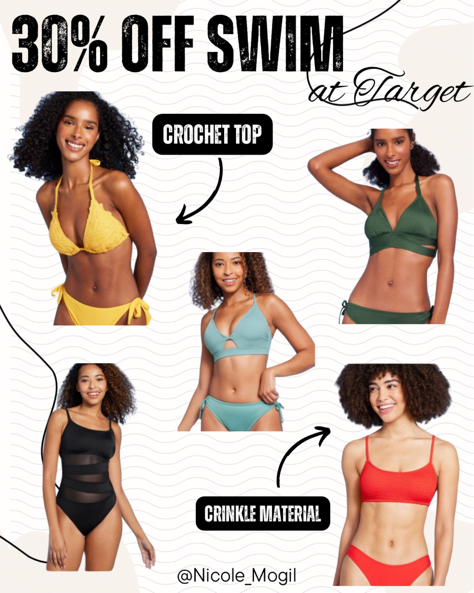 Shop Target’s 30% off swim sale!! 

#springbreak #bathingsuit #vacationlooks #whattopack 

#LTKsalealert #LTKswim #LTKfindsunder50