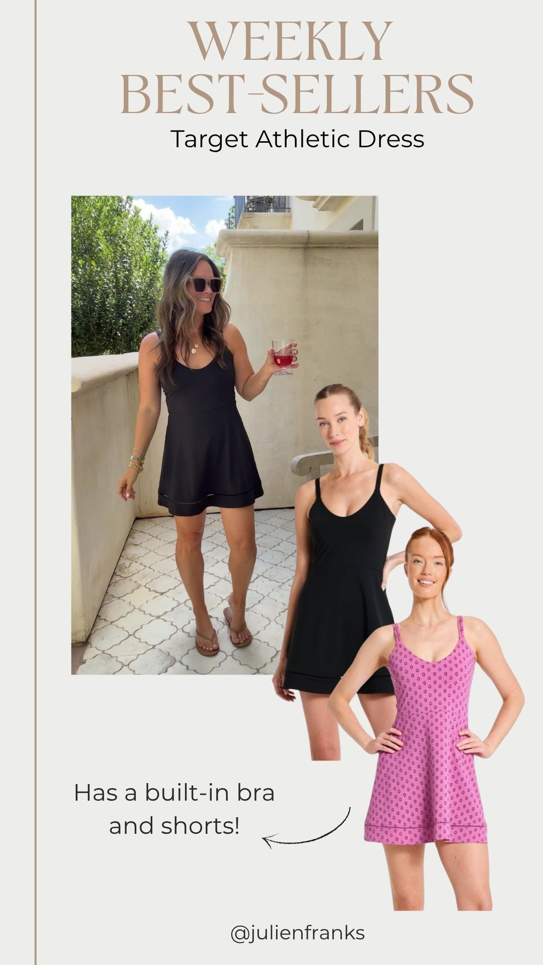 Throw it on and go & 30% off 🖤 This Target athletic dress is the kind of piece you'll reach for over and over because it's equal parts cute and comfortable!

#LTKootd #LTKSeasonal #LTKSaleAlert