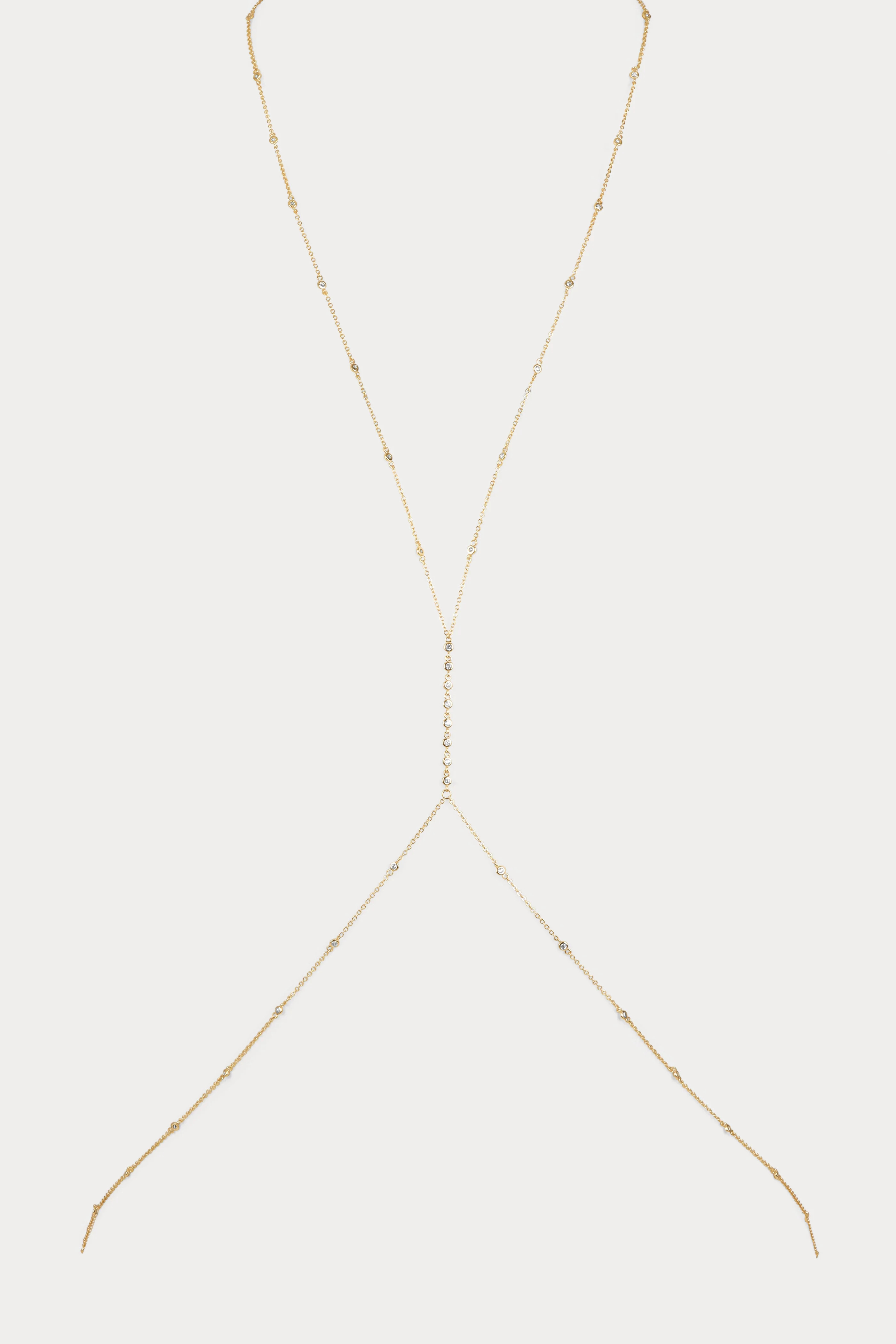 Anais Speckled Body Chain | Lili Claspe