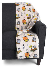 Snoopy Great Pumpking Happy Halloween Plush Throw | Marshalls