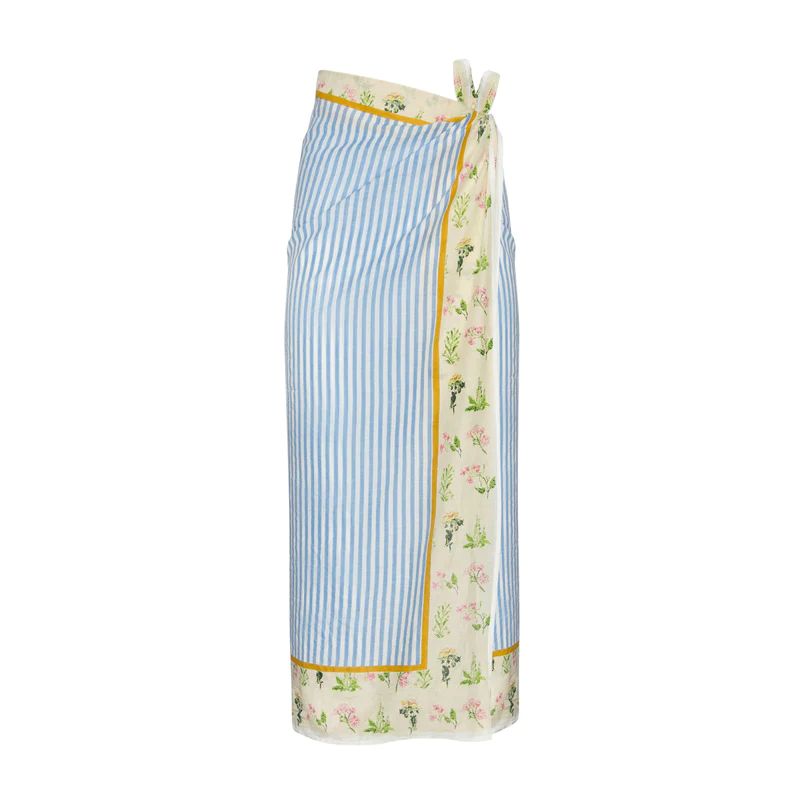 Blue Field Sarong | Sunshine Tienda