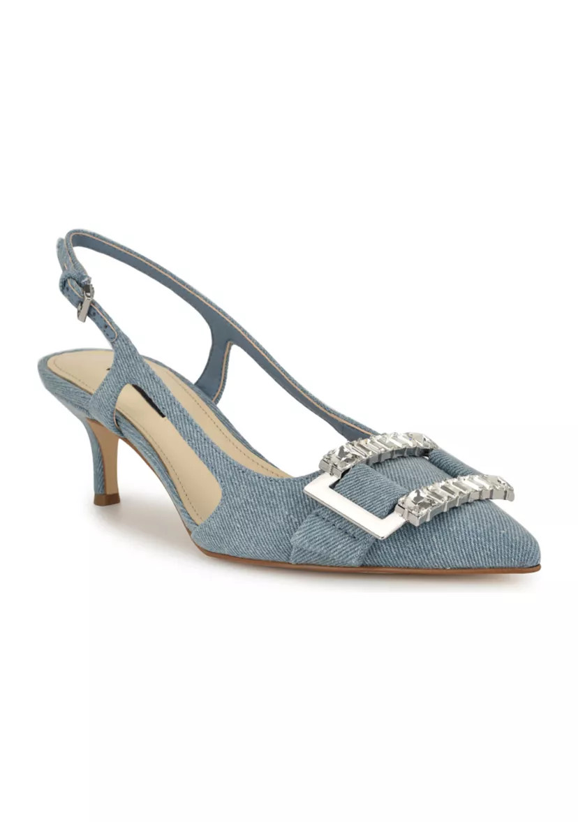 Neeri Pointy Toe Slingback Dress Pumps | Belk