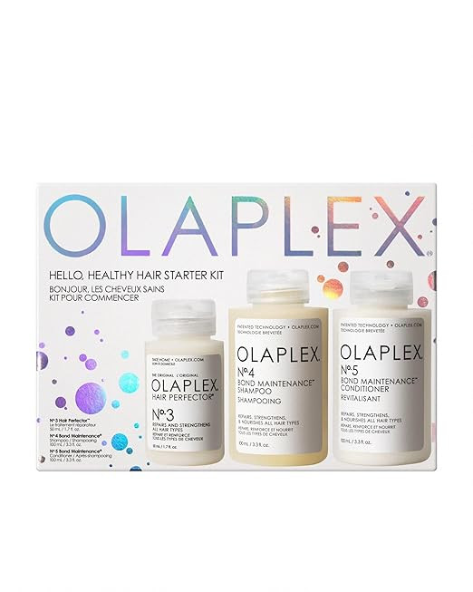 Olaplex Hello Healthy Hair Starter Kit: No. 3, 4, 5, Shampoo & Conditioner Set to Cleanse, Hydrat... | Amazon (US)