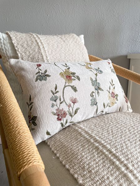 Pretty pillow cover for spring! 

Pillows, pillow cover, insert, Amazon, finds, decor, accent chair, spring, florals, neutral, embroidery 

#LTKsalealert #LTKhome #LTKFind