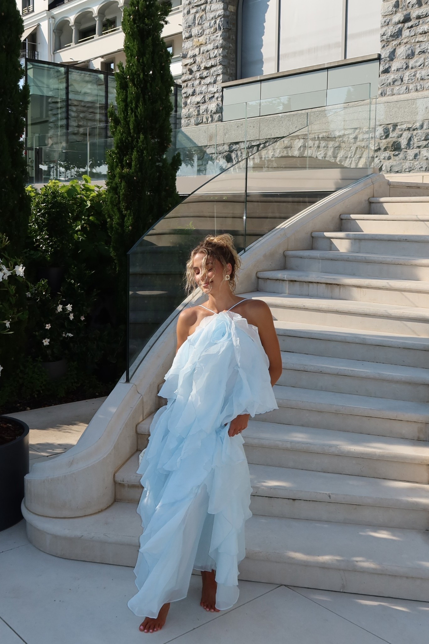 Dream Dress, sold out in Blue — but available in another color 🫶🏼 WAAWEES Ava earrings 

#LTKSeasonal #LTKSummerEdit #LTKWedding