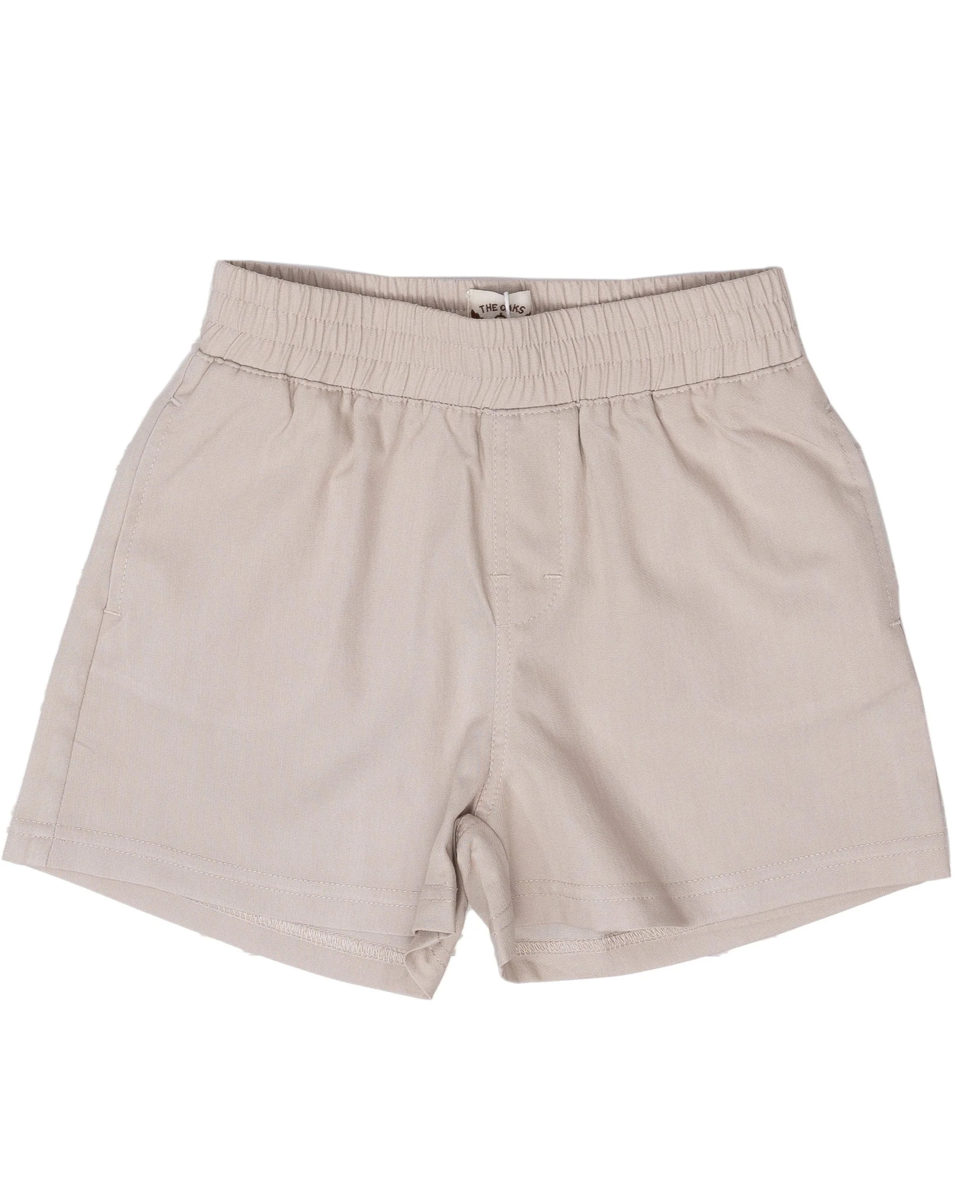 Smith Tan Twill Shorts | The Oaks Apparel Company