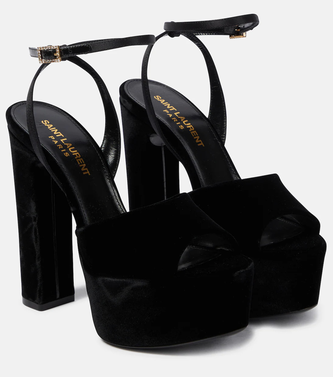 Jodie 125 velvet platform sandals | Mytheresa (US/CA)