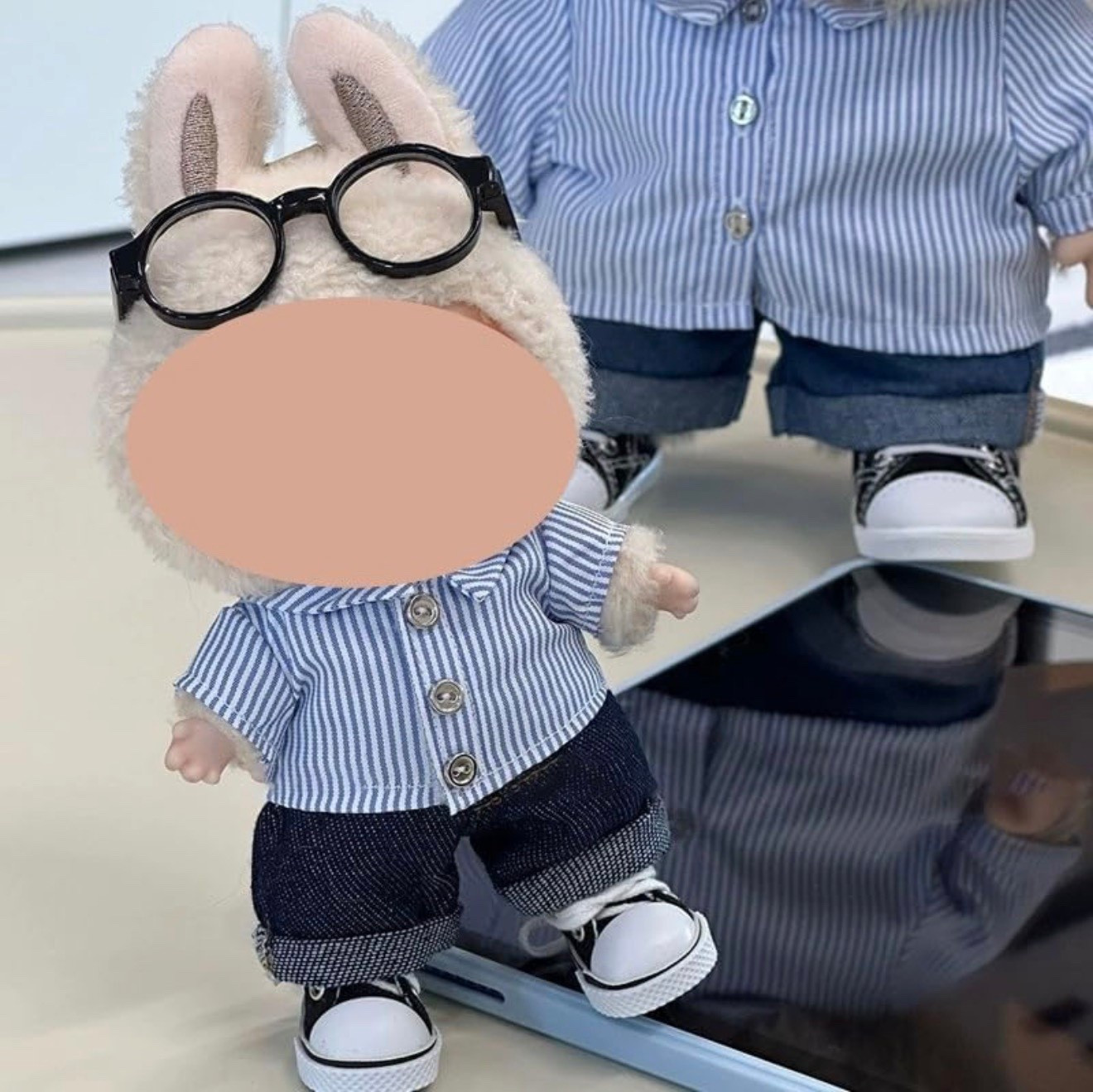 Clothes Set Compatible for Labubu Doll, Hat Suit Ornaments Accessories Set for 17cm/6.7inch Doll (Leisure Suit) #labubu #labubuclothes #amazon #amazonfinds

#LTKKids #LTKGiftGuide #LTKBaby