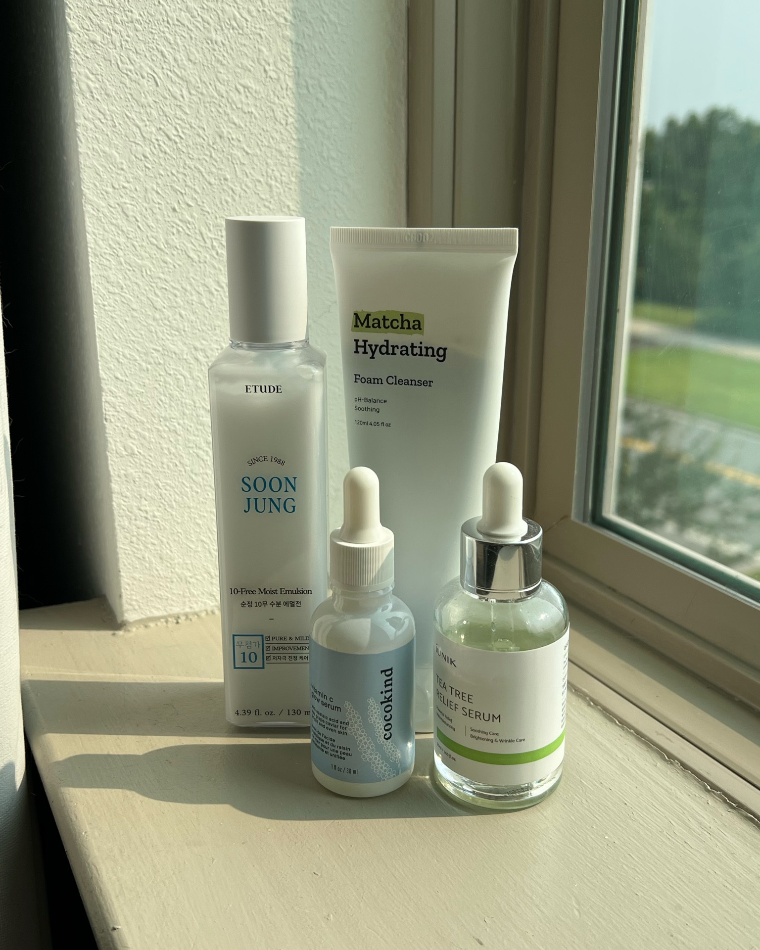 Morning skincare 🫧🤍 
I’ve been using Korean skincare for a few months now and love it 

#LTKunder50 #LTKunder100 #LTKbeauty