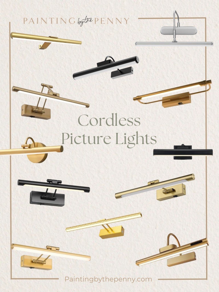 Cordless Picture Lights! 

#lighting #homedecor 

#LTKHome