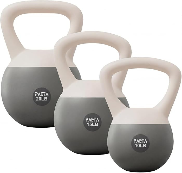 PAETA Soft Kettlebell for Home Fitness – Anti-Slip Grip & Wide Handle Design,Soft Kettlebell Se... | Amazon (US)
