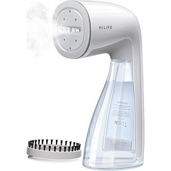 HiLIFE Steamer for Clothes, 1100W Clothes Steamer, Fast Wrinkle Removal with Large 300ml Tank, Id... | Amazon (US)