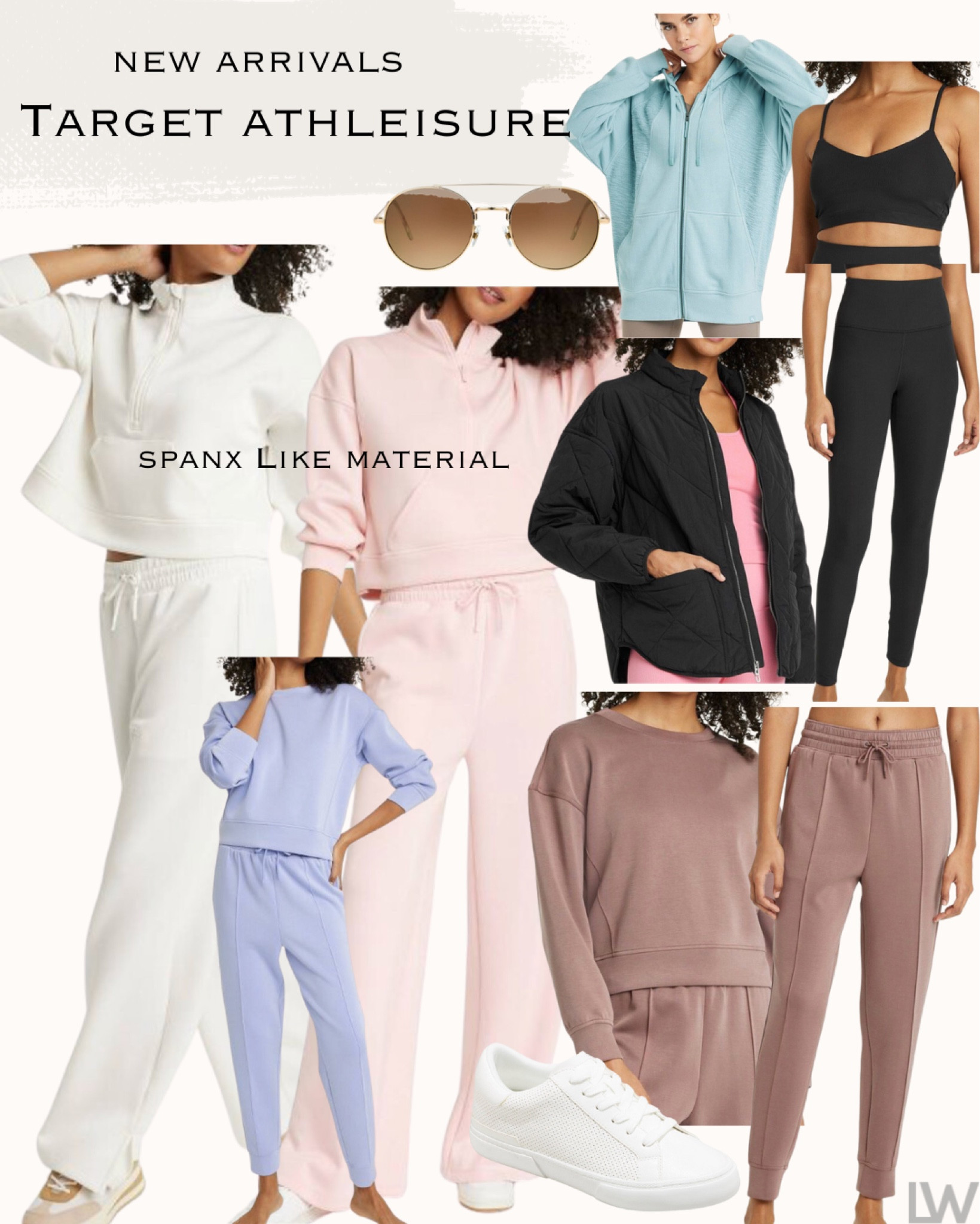 Bought all of them 🫶🏻 the sets are their sandwash material which feels like the Spanx air essentials 🔥 true to size! 