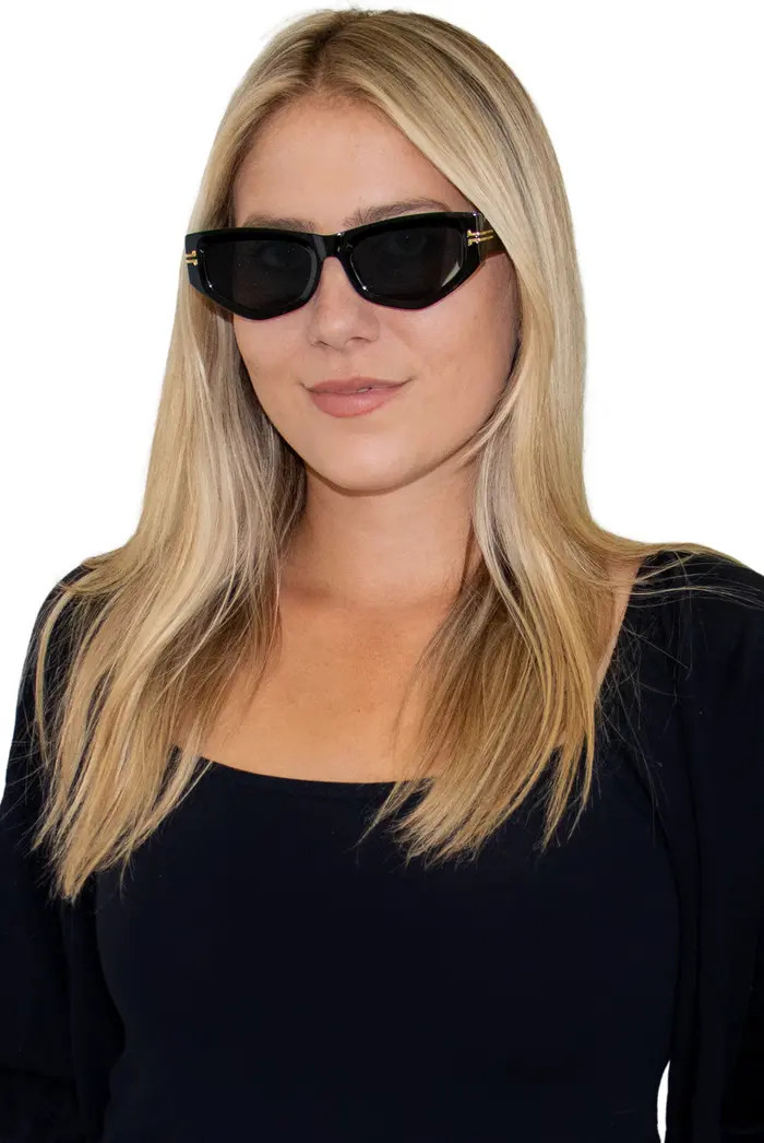 Wren 52mm Polarized Geometric Sunglasses | Nordstrom
