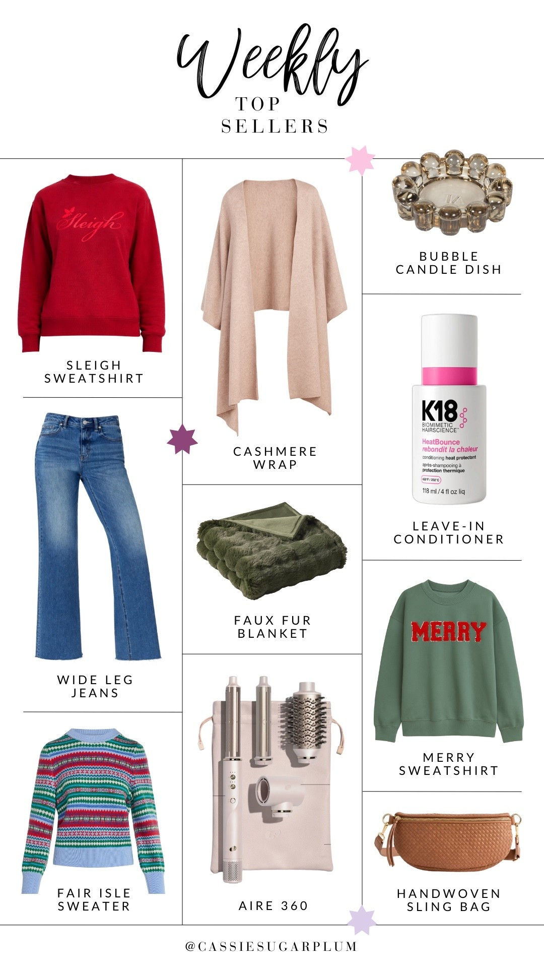 Your favorites from last week! So many great finds for the holidays. ✨💛

#LTKGiftGuide #LTKOver40 #LTKHoliday