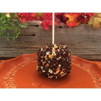 Chocolate Caramel Apple - Fall Treat Desserts Autumn Gifts Apples Candy | Etsy (US)