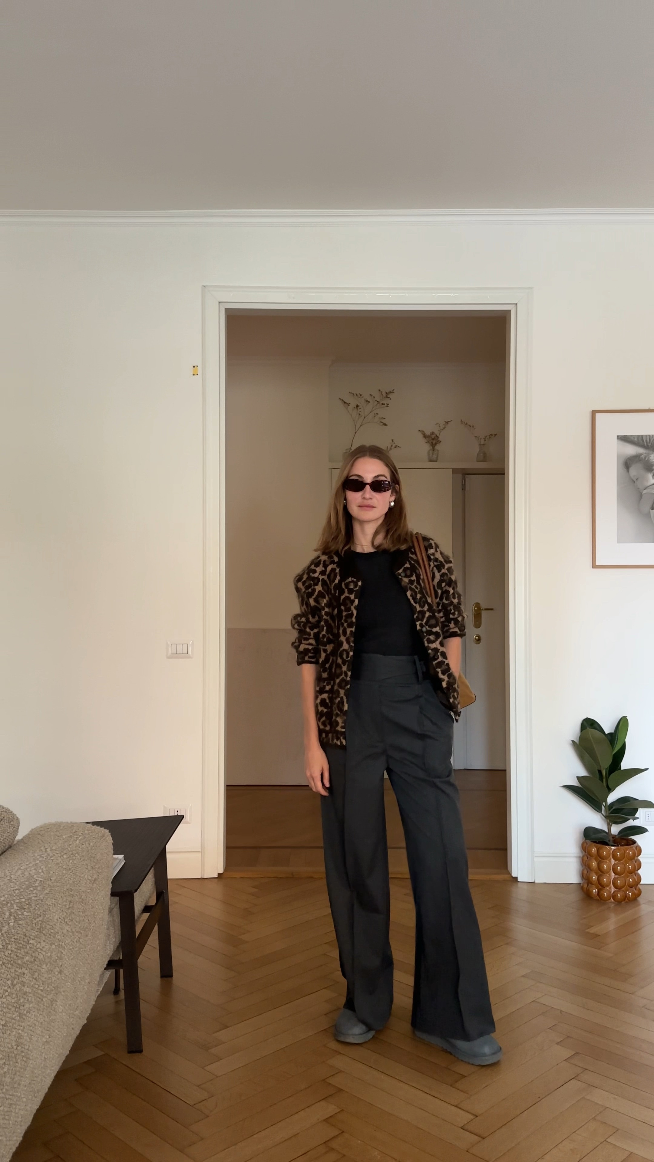 Grey and leopard >
Wearing: 
Pants Size 36
Leopard sweater jacket S


#LTKfamily #LTKautumn #LTKstyletip