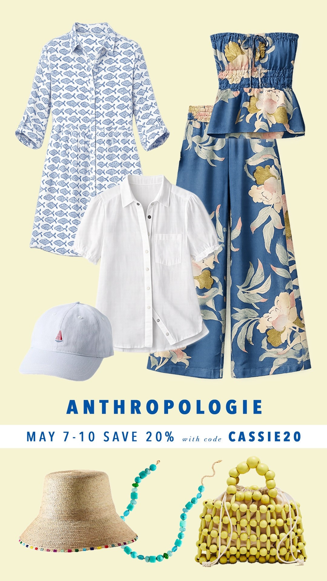 My Anthro code is live! Save 20% May 7-10th with code: CASSIE20

#LTKootd #LTKSaleAlert #LTKOver40